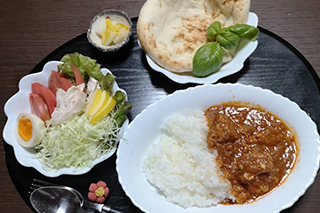 かけるだけ！かつおスパイスカレーパスタ